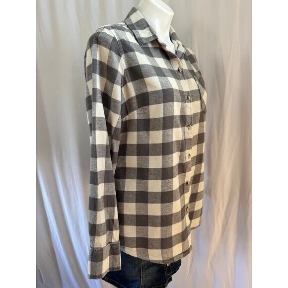 Field & Stream Women's Plaid Button-Up Shirt - Size Medium - Picture 6 of 10